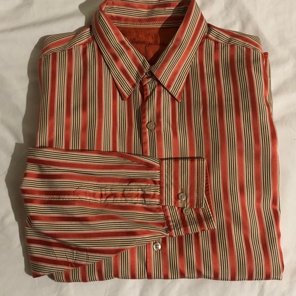 MUST GO PRICING Tommy Bahama Striped Men's Shirt XXL